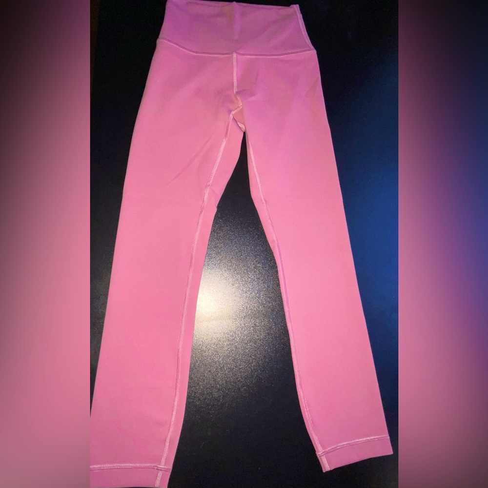 Lululemon wunder train high rise tight inseam 25” size 2